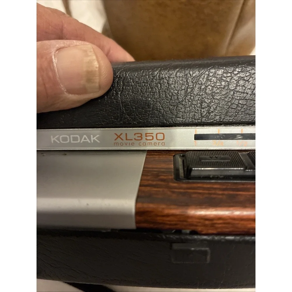 Kodak XL350 Super 8 Movie Camera Outfit Untested With Original Bag